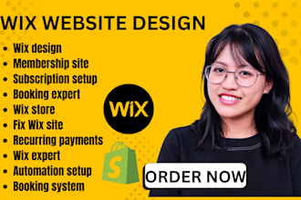 build paid wix subscription store  membership site or fix booking system errors