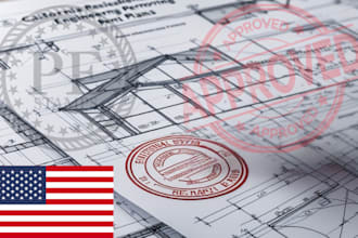 pe stamp for new york, texas, florida structural drawing, city permit drawing
