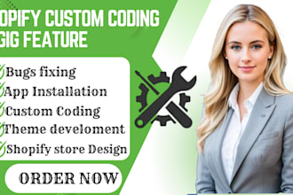 do shopify custom coding fix shopify bugs customize store and theme development