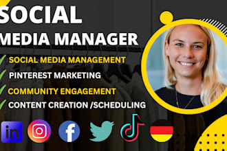be your pinterest content manager for german real estate and property listing