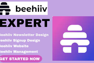 setup beehiiv account design beehiiv newsletter beehiiv landing page