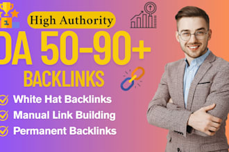 do manual link building via high da pa dofollow backlinks