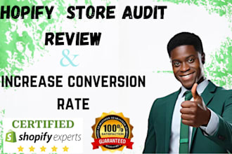 boost your shopify store conversion rate with through review and cro audit