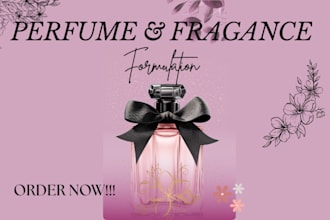 be your chemist for custom perfume, cologne, and fragrance formulations