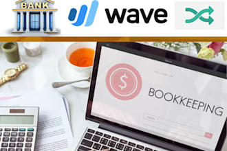 do bookkeeping in wave accounting app