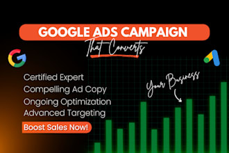setup and manage google adwords ppc campaign for business