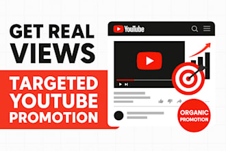 do organic youtube video promotion to your targeted audience