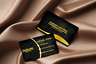 provide double sided business card design in 24 hours