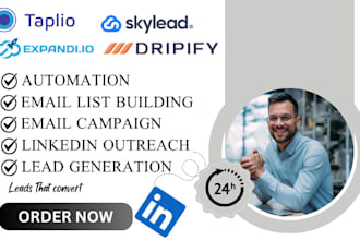 do linkedin sales navigator automation real estate leads dripify campaigns