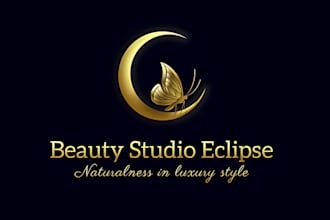 design luxury cosmetics, beauty, salon logo with any file format