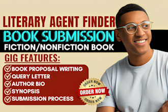 find active literary agent for fiction book romance novel write book proposal