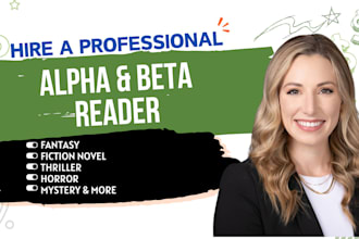 beta read fiction novels fantasy alpha read thriller horror mystery dark romance