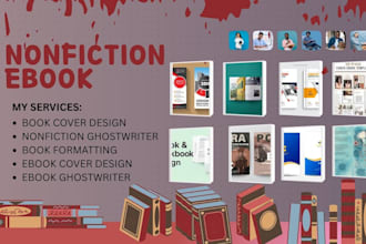 non fiction ebook ghostwriter amazon kdp book publishing and book editing