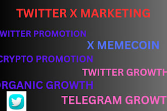 do organic x growth,crypto followers,pump dex token launch,telegram marketing