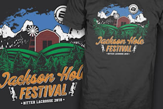 design a unique landscape farm and agriculture logo