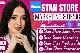 promote stan store, stan store marketing, beacon promotion, stan store design