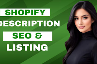 do shopify product listing, shopify product description, shopify product upload