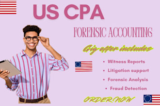 provide expert witness reports for forensic cases, expert litigation support