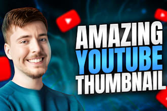 atractive youtube thumbnail for your podcast or channel