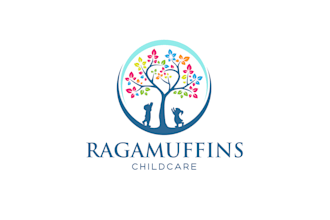 design kids shop, baby store, children, daycare or childcare logo
