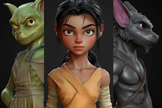 make excellent characters for your game