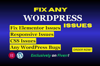 fix elementor layout, responsive and css issues on wordpress