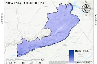 create gis map, geospatial analysis, digitization in arcgis
