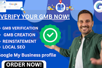 reisntate gmb ranking create google my business profile instant verification SEO