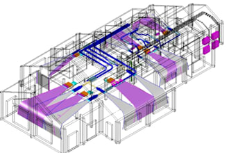 do hvac cooling heating load calculation manual jds, hvac bim mep design drawing
