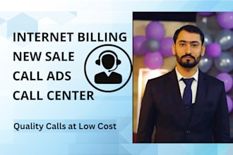 setup and manage tv cable billing and new sale ads for call center