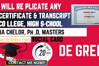 do real urgent same day diploma, bachelor,b s, ph d, degree certificate, ss card