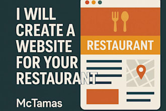 build a responsive website for your restaurant