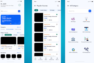 develop an elearning educational app or games, school app online course platform