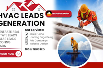 generate hvac leads hvac b2b leads roofing leads