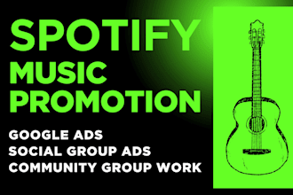 create ads to promote your spotify music