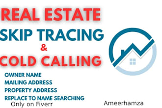 offer real estate cold calling leads and skip tracing