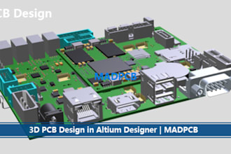 design your pcb boards in proteus, pcb layout, kicad, easyeda, altium, eagle cad