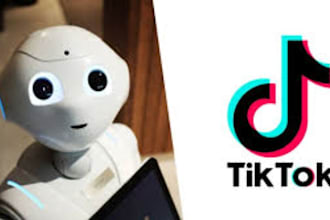 make custom tiktok bot, tiktok shop bot, livestreaming bot, auto follow, mass dm
