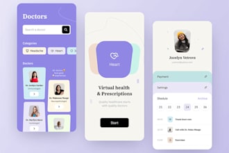 develop telemedicine app, patient app, hipaa compliant and healthcare app