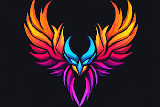 draw a professional fantasy, rpg, scifi game, nft logo