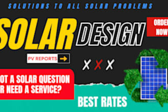 design solar pv permit solar panel design on autocad