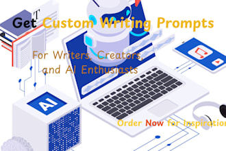 write creative and unique custom writing prompts for stories or ai