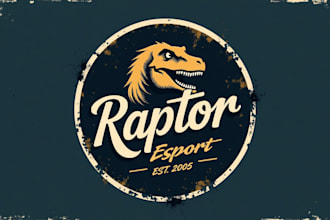 create awesome raptor logo within new concepts