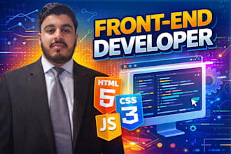 build rebuild custom website development full stack front end back end developer