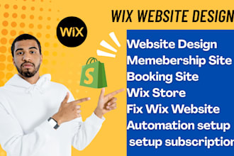 build paid wix subscription store membership site or fix booking system errors