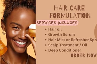 formulate hair care with natural products