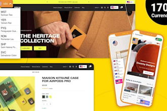 design shopify multivendor website wcfm pro dokan woocommerce ecommerce store
