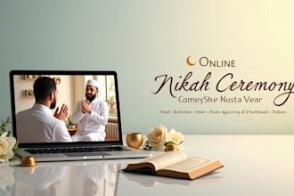 conduct your online nikah as a professional islamic imam
