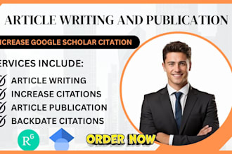 increase google scholar citation and publish article in indexed journal