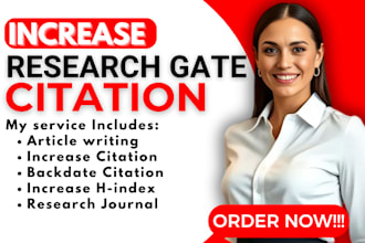 increase citations, h index on google scholar for  research journal publication